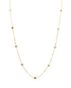 Tresor Collection - 18k Yellow Gold Necklace With Champagne Diamond