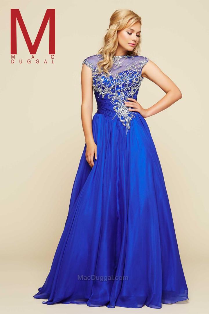 Mac Duggal Prom - 65078 H Royal