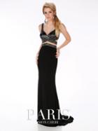 Paris Prom By Mon Cheri - 116783 Long Dress In Black