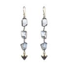 Ashley Schenkein Jewelry - Telluride Gemstone Spike Dangle Earrings