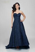 Terani Evening - 1721gl4460 Embellished Strapless Evening Gown