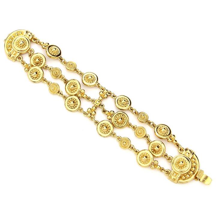 Ben-amun - Helen Of Troy Gold Chain Layer Bracelet