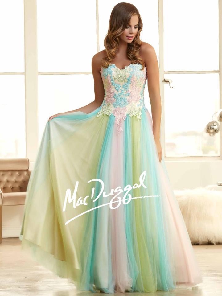 Mac Duggal - 40408 In Pastel/multi