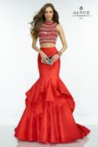 Alyce Paris Claudine - 2529 Dress In Red