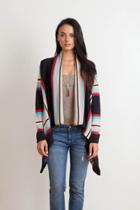 Goddis - Livie Drape Sweater In Thunder