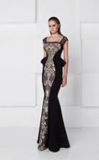 Saiid Kobeisy - Lace Embellished Square Neck Gown 2789