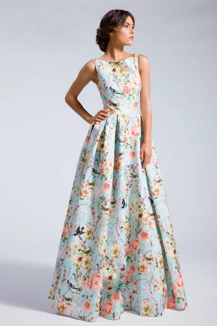 Ieena For Mac Duggal - 25186 Dress In Multi