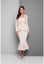 Terani Evening - Crystal Trimmed Dress With Jacket 1525s0969b
