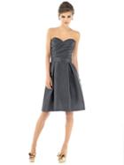 Alfred Sung - D538 Bridesmaid Dress In Ebony