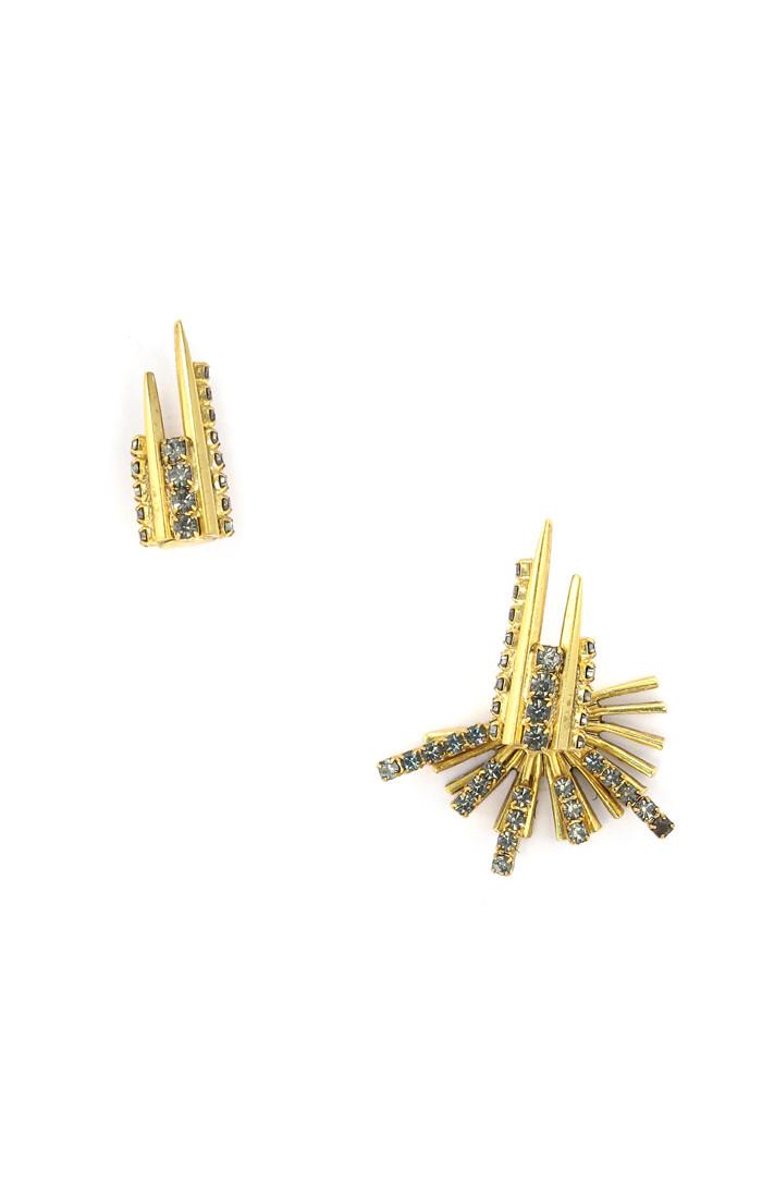 Elizabeth Cole Jewelry - Sadie Earrings Golden Neutral