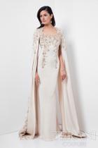 Terani Evening - Heavenly Vine-accented Mermaid Gown 1711m3358