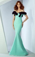Mnm Couture - G0854 Illusion Bateau Mermaid Dress
