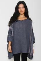 Goddis - Lolita Poncho In Simply Smoke