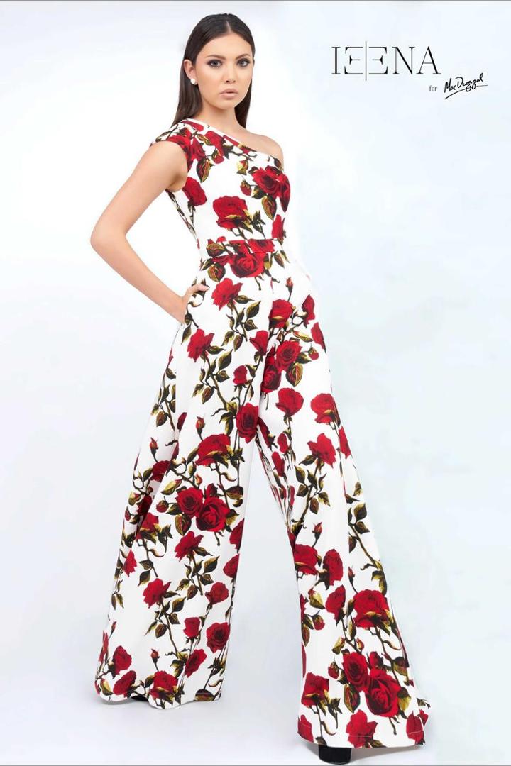Ieena For Mac Duggal - One Shoulder Gown Style 25385i