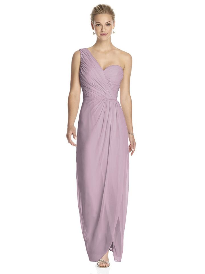 Dessy Collection - 2905 Dress In Suede Rose