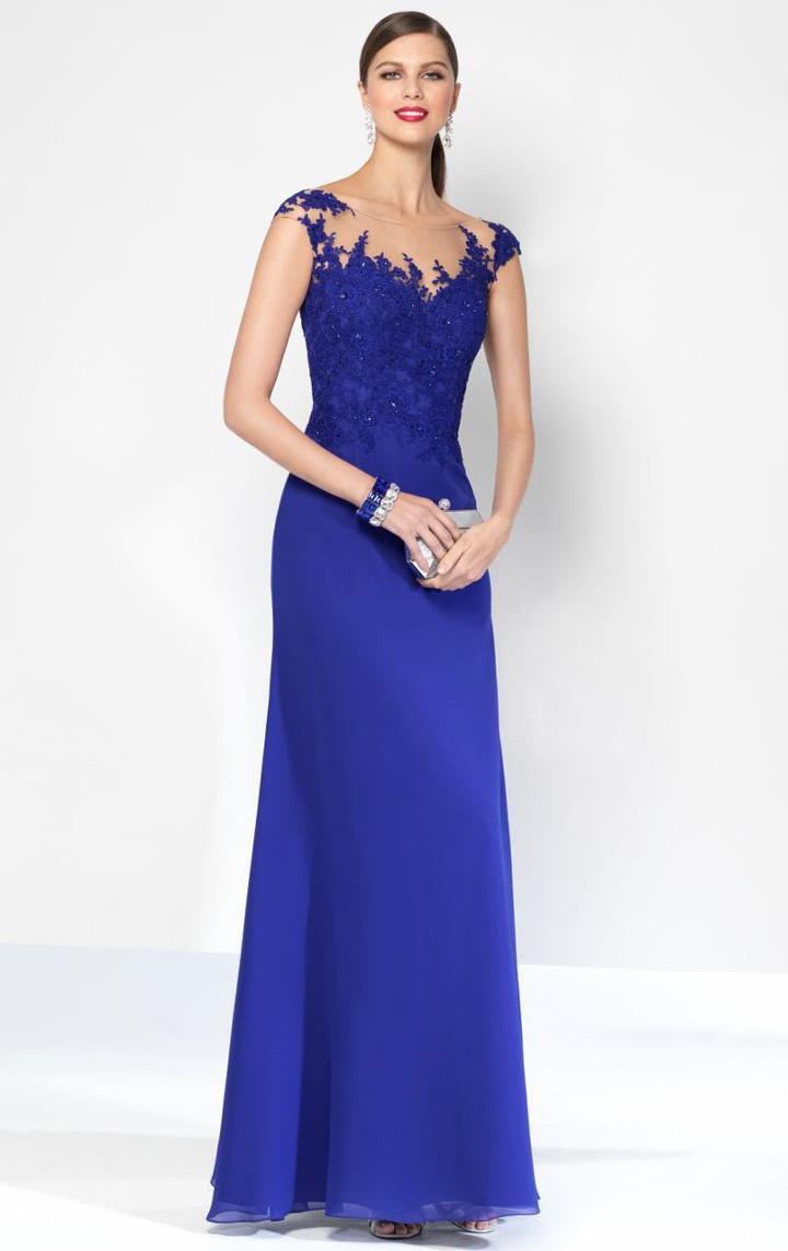 Alyce Paris - 5809 Beaded Lace A-line Evening Dress