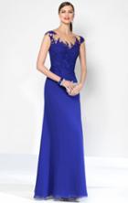 Alyce Paris - 5809 Beaded Lace A-line Evening Dress