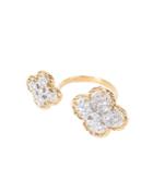 Jarin K Jewelry - Gold Double Clover Ring