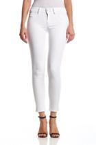 Hudson Jeans - Wma422diy Collin Midrise Skinny Ankle In White 2