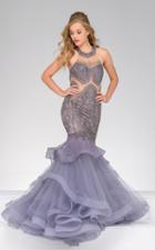 Jovani - 45997 Beaded Halter Mermaid Dress