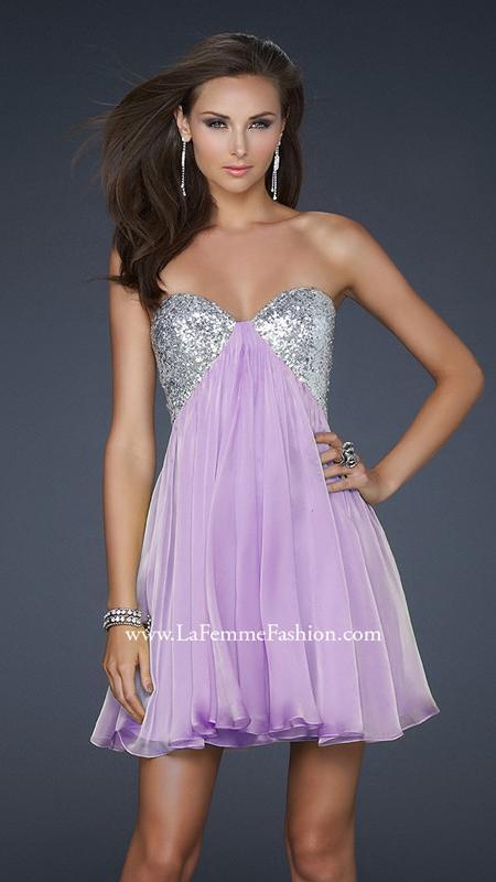 La Femme - Short Dress 17649