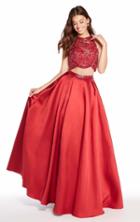 Alyce Paris - 60220 Embellished Two Piece Halter Evening Gown