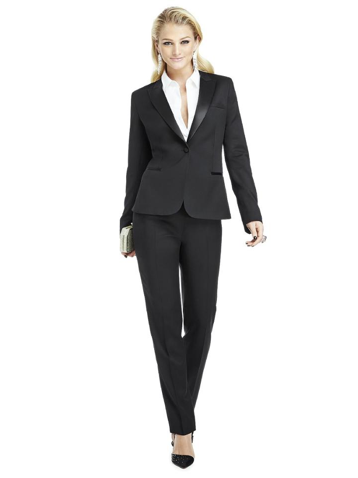 After Six - A6wtux Tuxedo Jacket In Black
