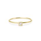Elizabeth Buenaventura - Square Diamond Friendship Ring