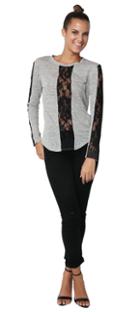 Molina Lace Insert L/s