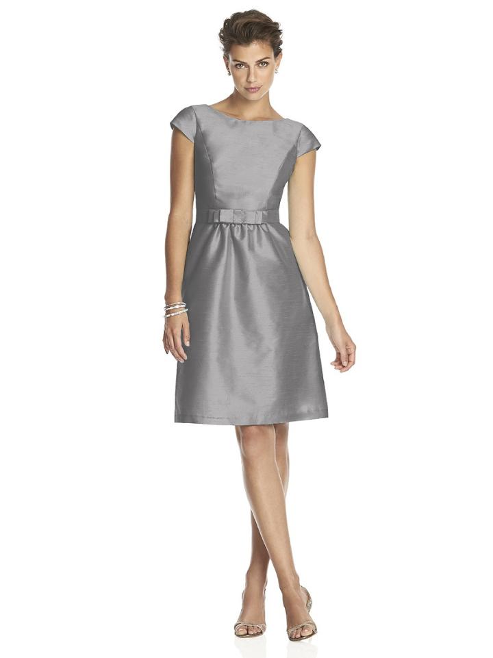 Alfred Sung - D568 Bridesmaid Dress In Quarry