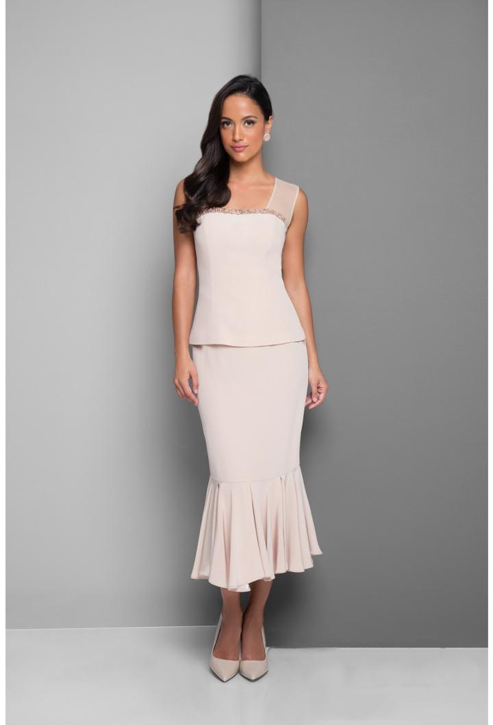 Terani Couture - Crystal Trimmed Dress With Jacket 1525s0969b