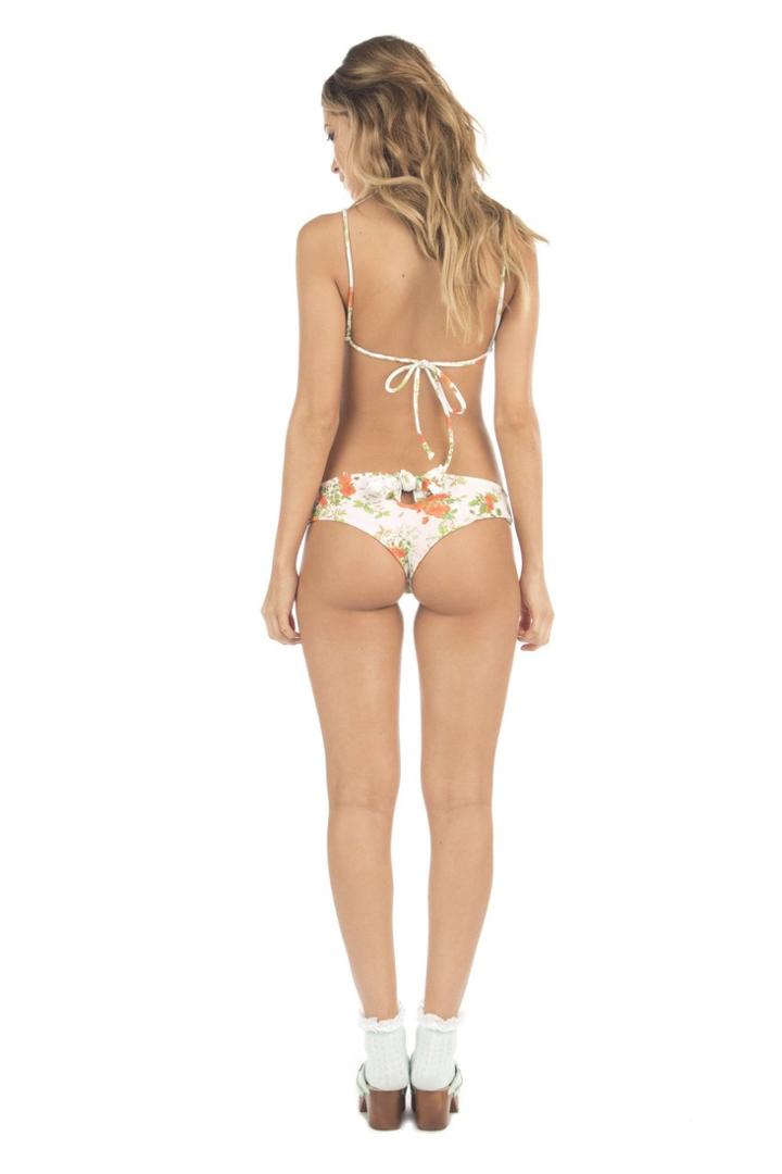 Lolli Swimwear - Fancy Bottom In Rosey
