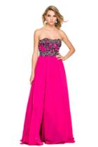 Nox Anabel - 2554 Embellished Semi-sweetheart A-line Dress