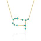Logan Hollowell - New! Gemini Turquoise Constellation Necklace