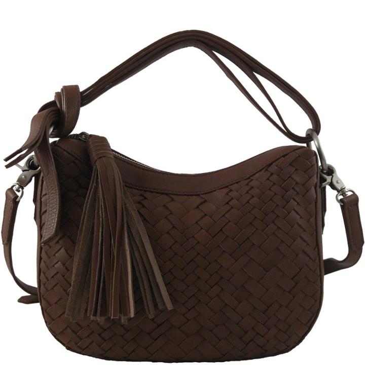 Joelle Hawkens By Treesje - Sophie Mini Hobo Lamba Cow / Almondine