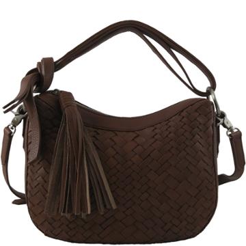 Joelle Hawkens By Treesje - Sophie Mini Hobo Lamba Cow / Almondine