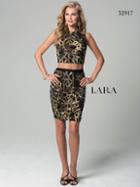 Lara Dresses - 32917 Dress In Black Gold