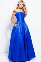 Jovani - Jvn51356 Off-shoulder Mikado Ballgown