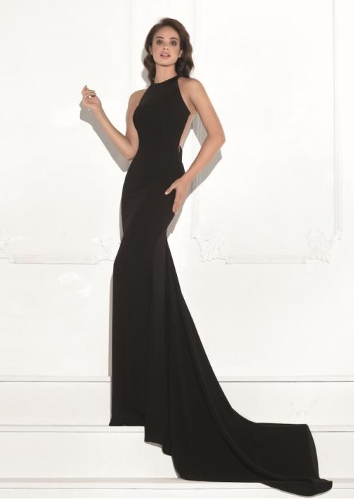 Tarik Ediz - Halter Long Gown 92742
