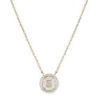 Ashley Schenkein Jewelry - Baguette Cz Round Necklace