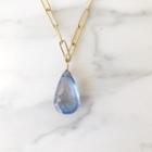 Margaret Elizabeth - Mystic Quartz Teardrop Pendant