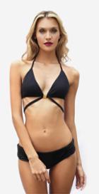 2017 Amarelo Swimwear - Swt609 Thar Desert Black Top