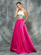 Colors Dress - 1709 Floral Two-piece Evening Dress