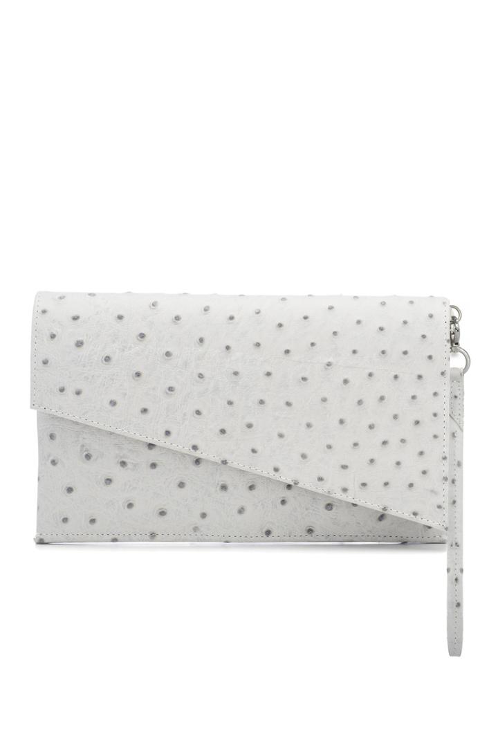 August Handbags - The Chelsea - Ice Ostrich