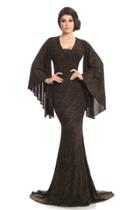 Johnathan Kayne - 8214 Versatile Angel Sleeve Glitter Long Gown