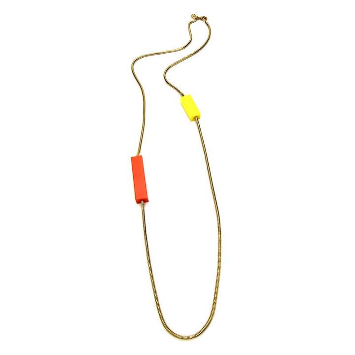Ben-amun - Havana Long Chain With Mixed Resin