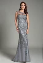 Feriani Couture - 26154 Embellished Sleeveless Evening Gown