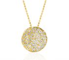 Logan Hollowell - New! 18k Full Moon Phase Coin Necklace