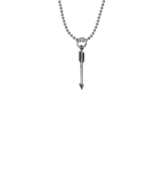 Femme Metale Jewelry - Little Arrow Charm Necklace