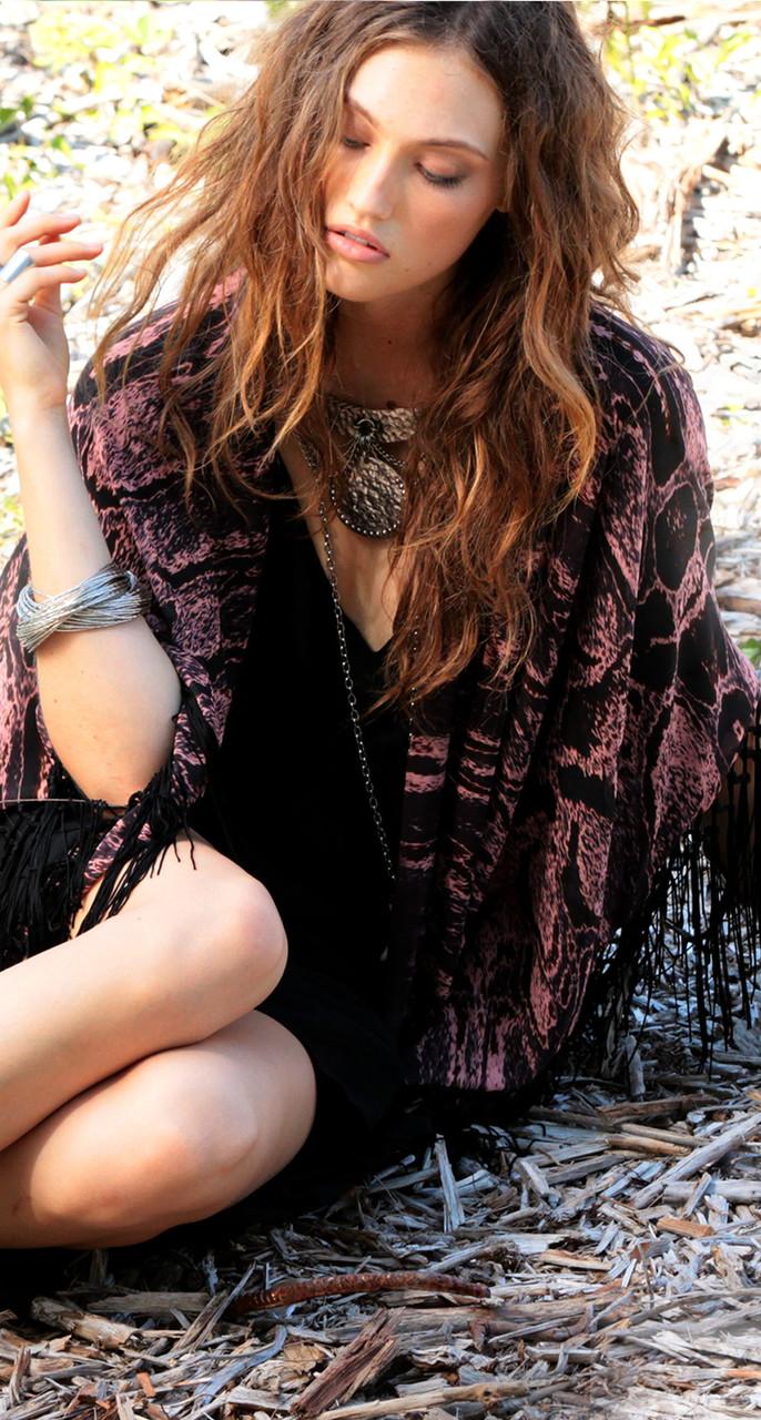 Ramona Larue - Fringe Throw